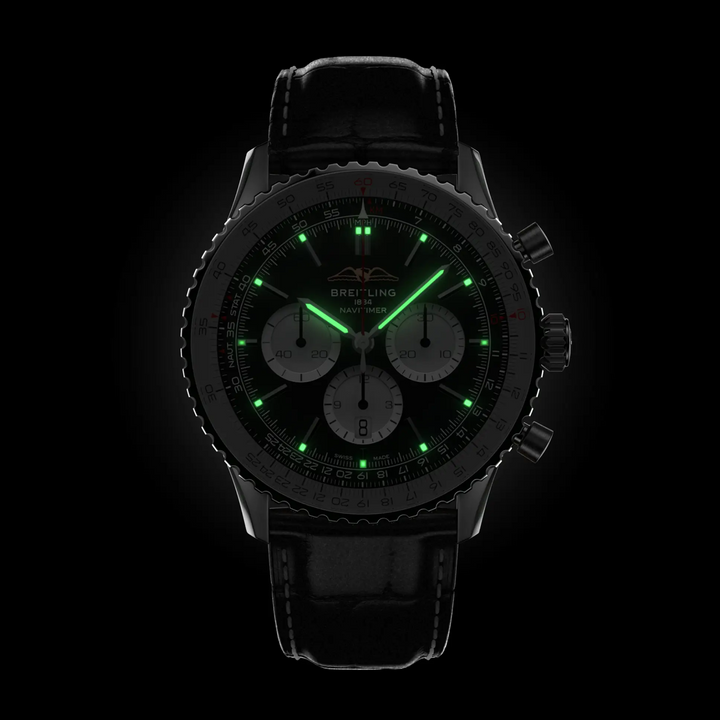 Navitimer B01 Chronograph Black Dial 46MM Watch