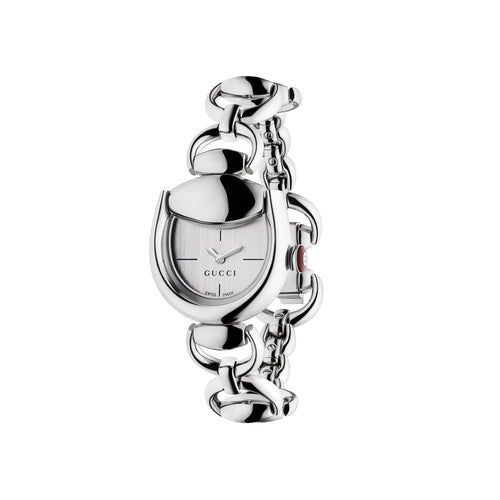 Horsebit Silver Dial Watch