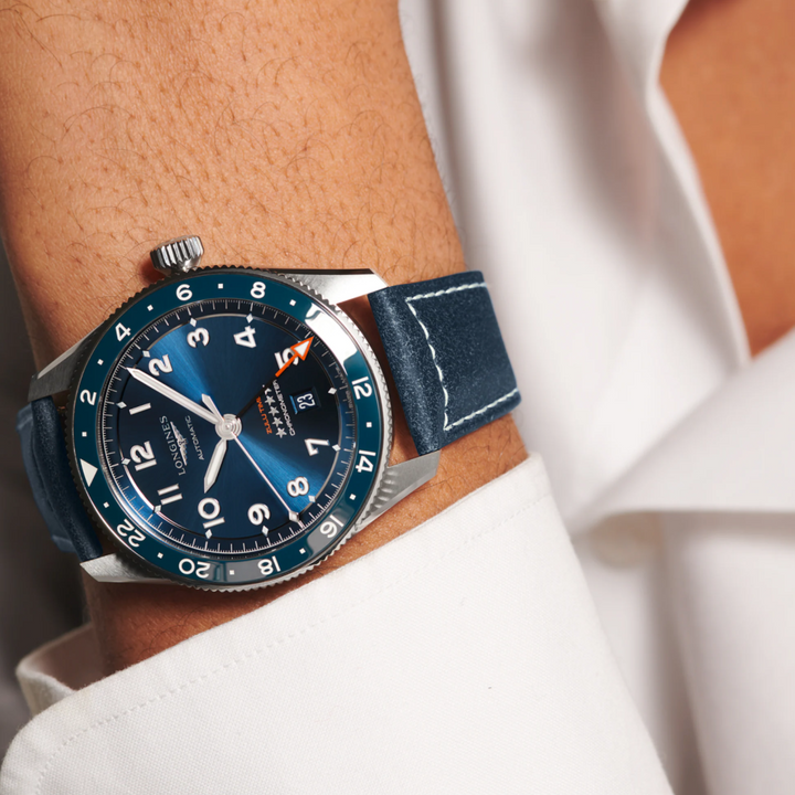 Spirit Zulu Time Blue 42MM Watch
