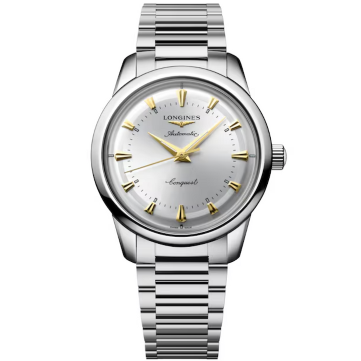 Conquest Heritage Opaline Ivory Dial 40MM Watch