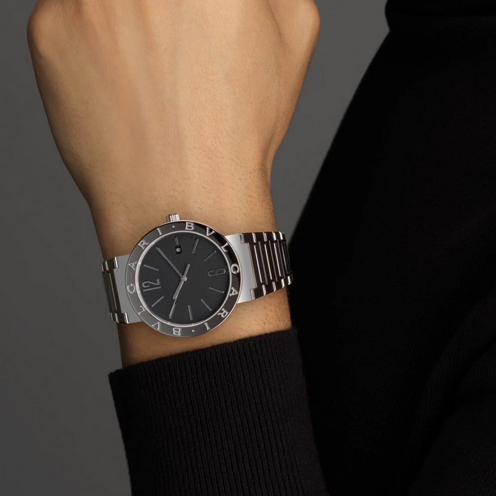 Bvlgari-Bvlgari Black Dial 41MM Watch