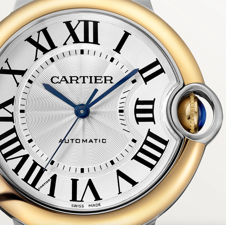 Ballon Bleu Steel and Yellow Gold 36MM