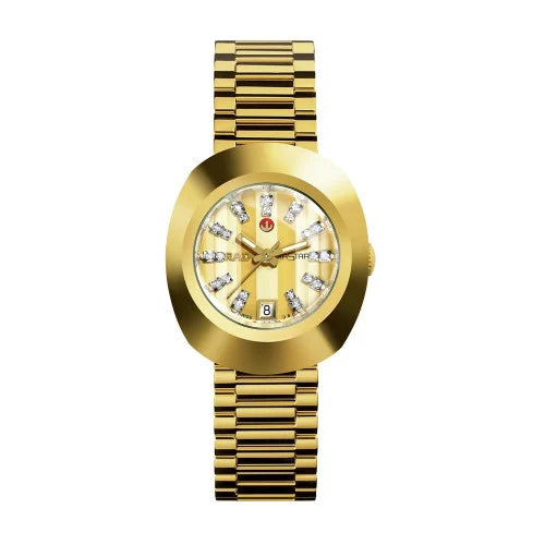 Original Champagne Dial with Diamonds 27MM Watch