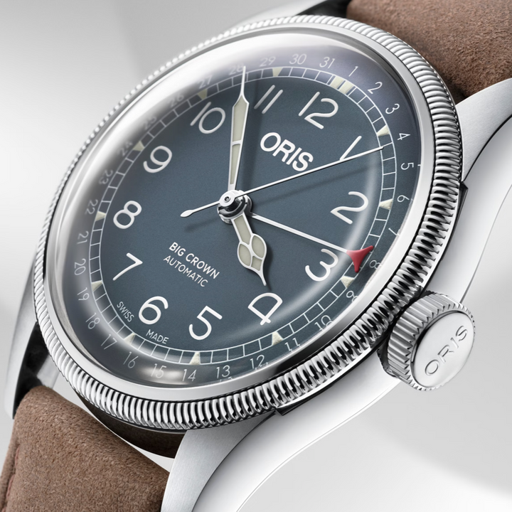 Big Crown Pointer Date Blue Dial 40MM Watch