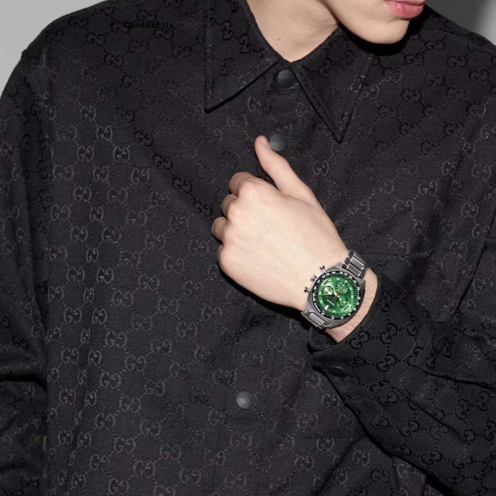 Interlocking G Chronograph Green Dial 41MM Watch