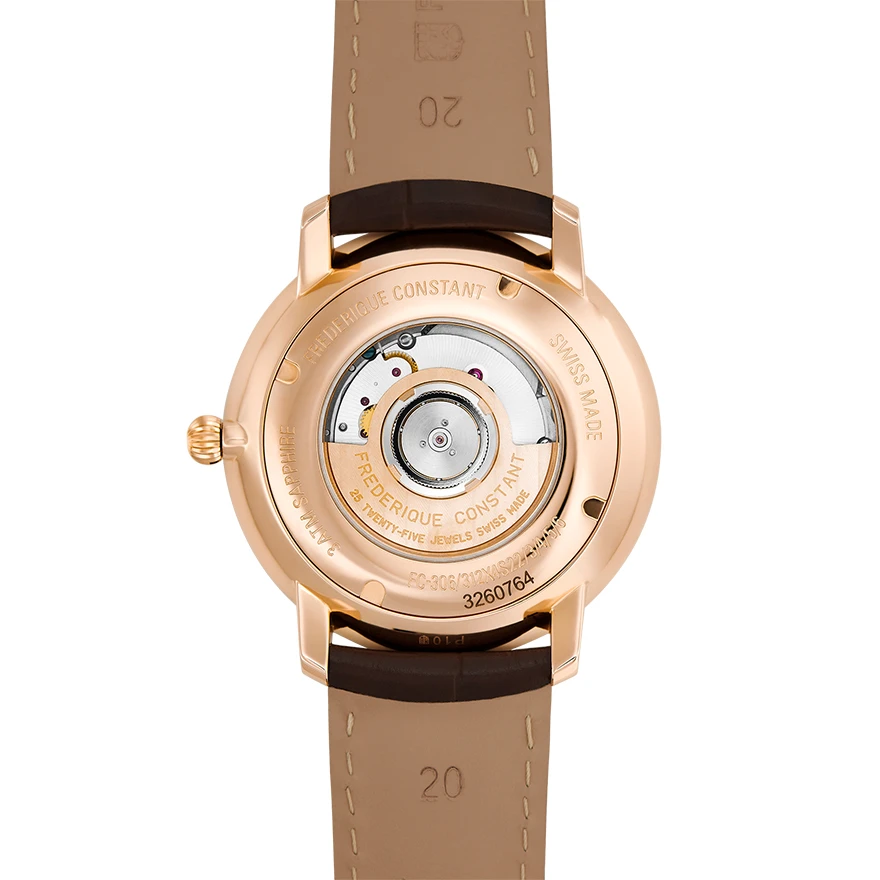Slimline Automatic Silver Dial 40MM Watch