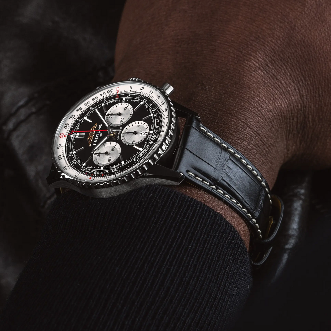 Navitimer B01 Chronograph Black Dial 46MM Watch
