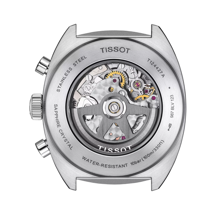 Heritage 1976 Tonneau Chronograph White Dial 43MM Watch