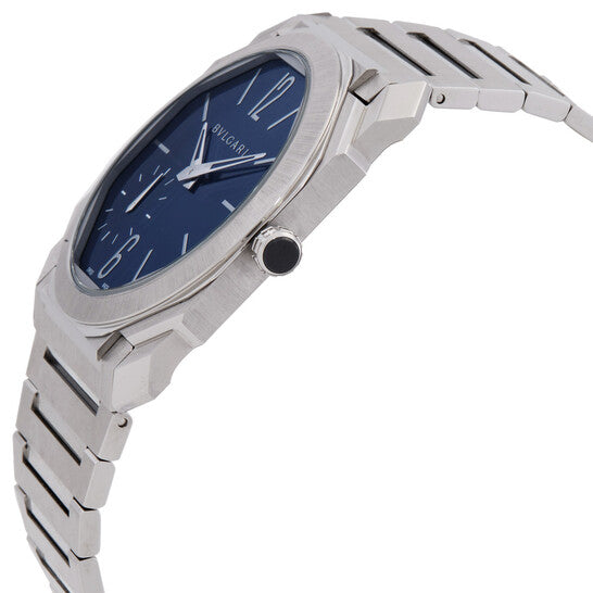 Octo Finissimo Stainless Steel with Blue Dial 40MM Watch