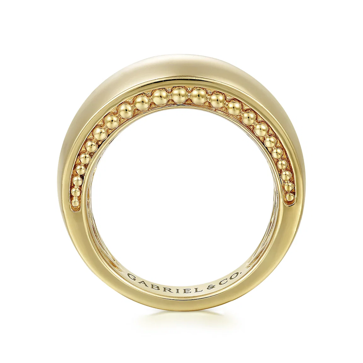 Wide Smooth Ring