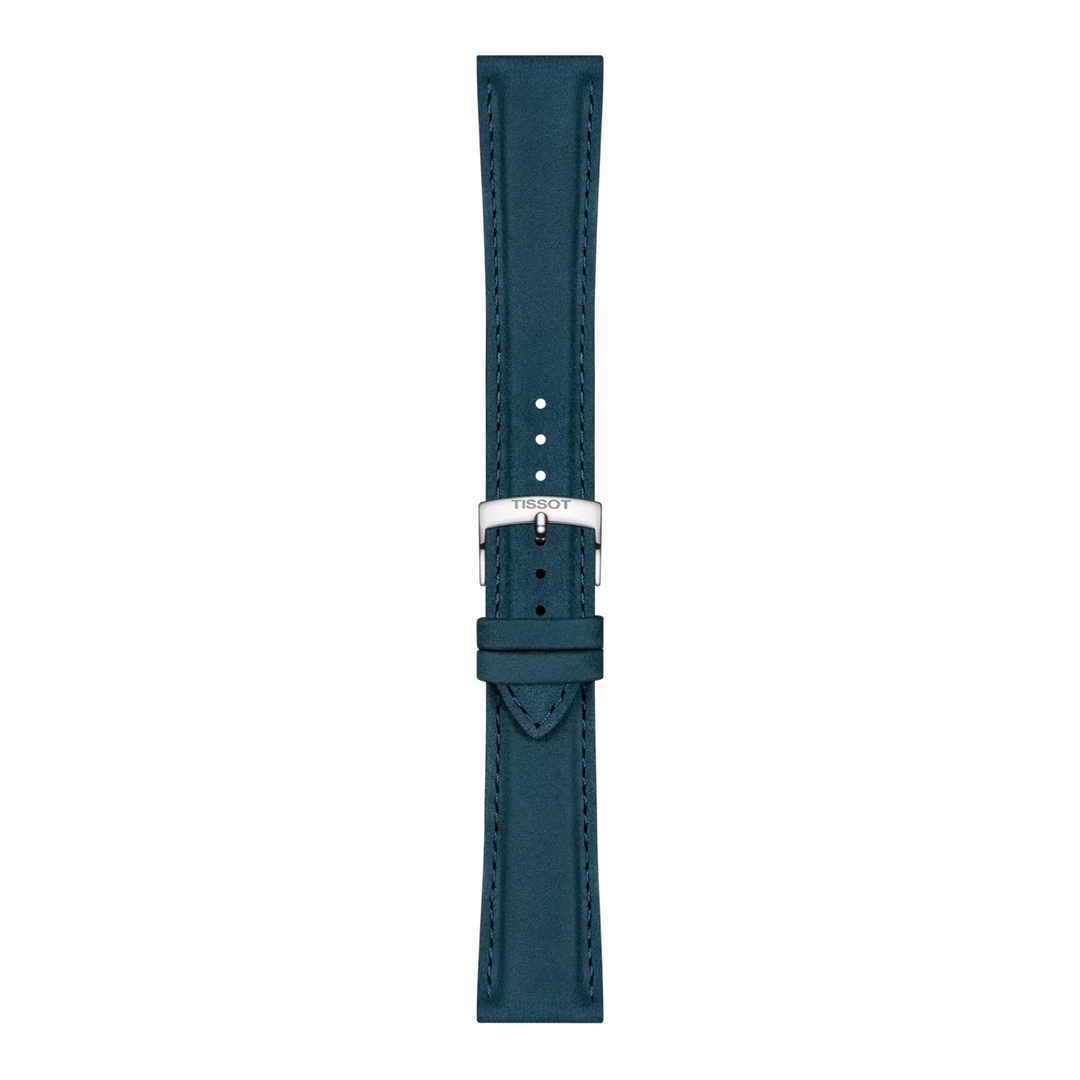 Blue Leather Strap