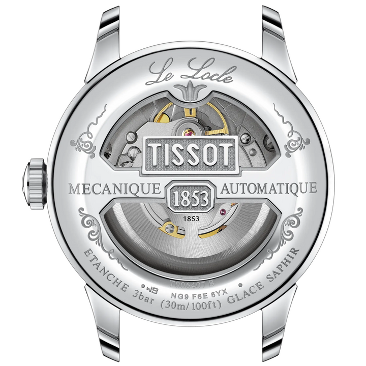 Le Locle Powermatic 80 Black Roman Dial 39MM Watch