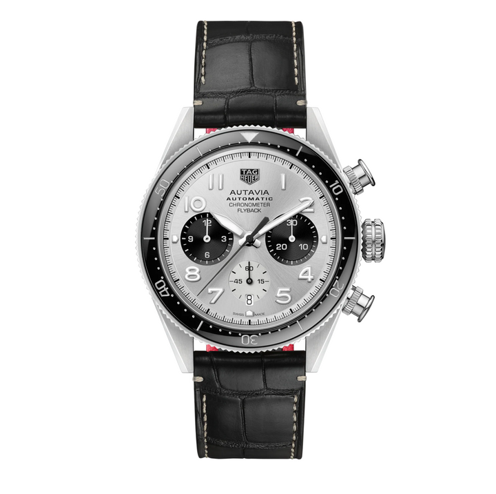 Autavia Flyback Chronometer Grey Dial 42MM Watch