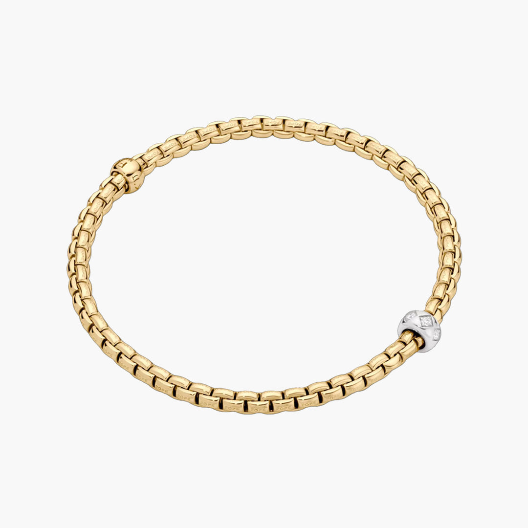 Eka 18K Yellow Gold Diamond Bracelet