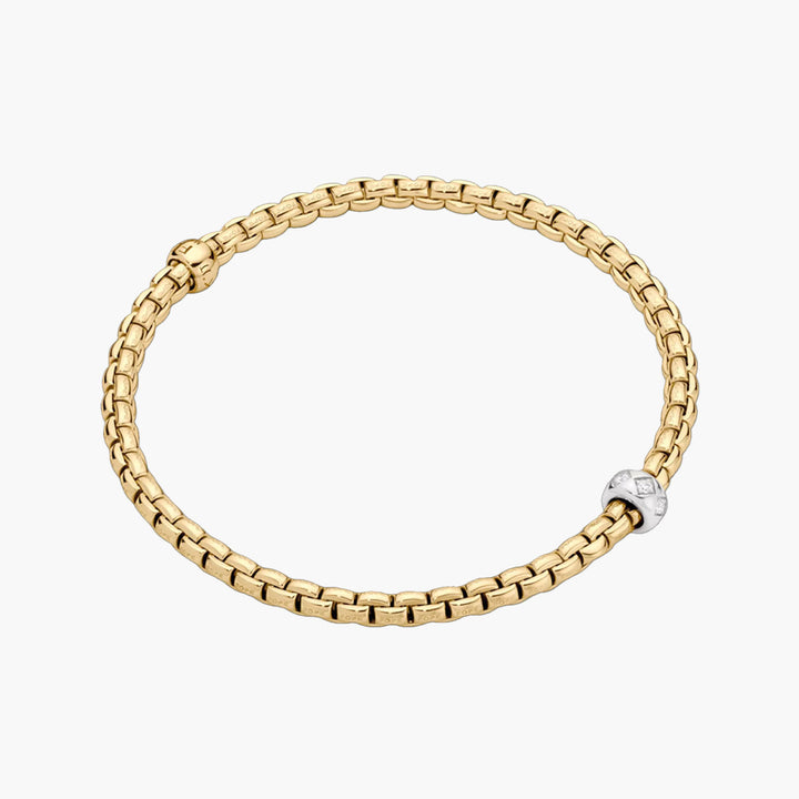 Eka 18K Yellow Gold Diamond Bracelet