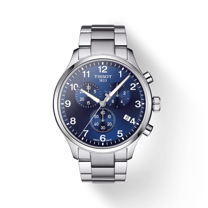 Chrono XL Classic 45MM Blue Dial Watch