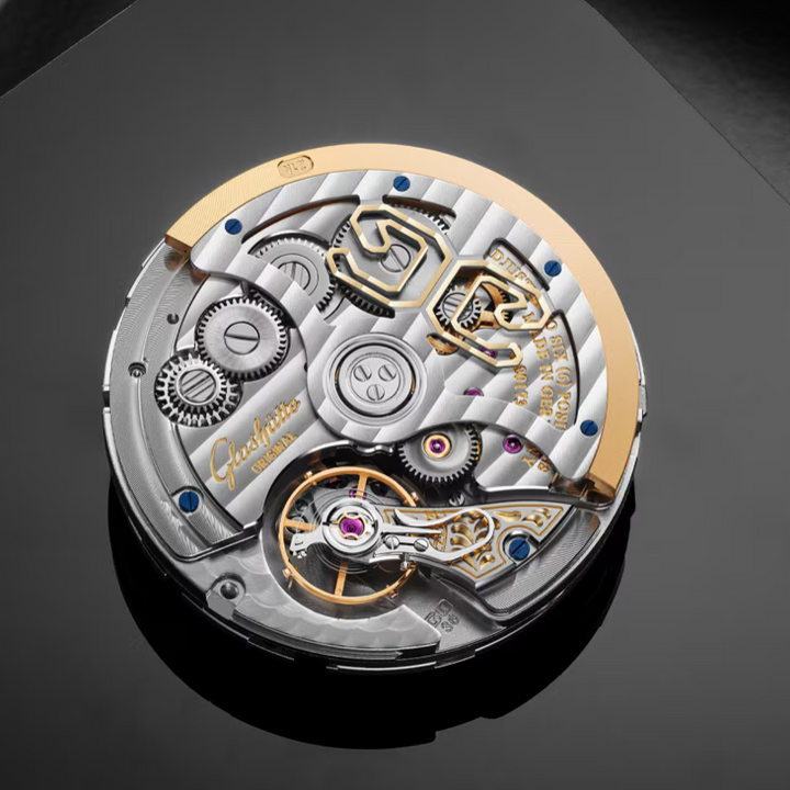 Senator Excellence Perpetual Calendar, Silver Dial 42MM