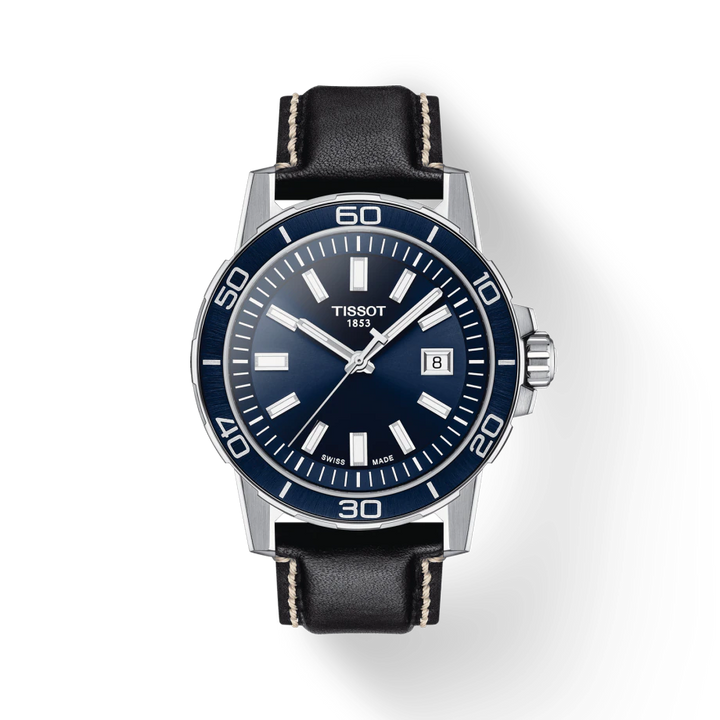 Supersport Gent 44MM Blue Dial Watch