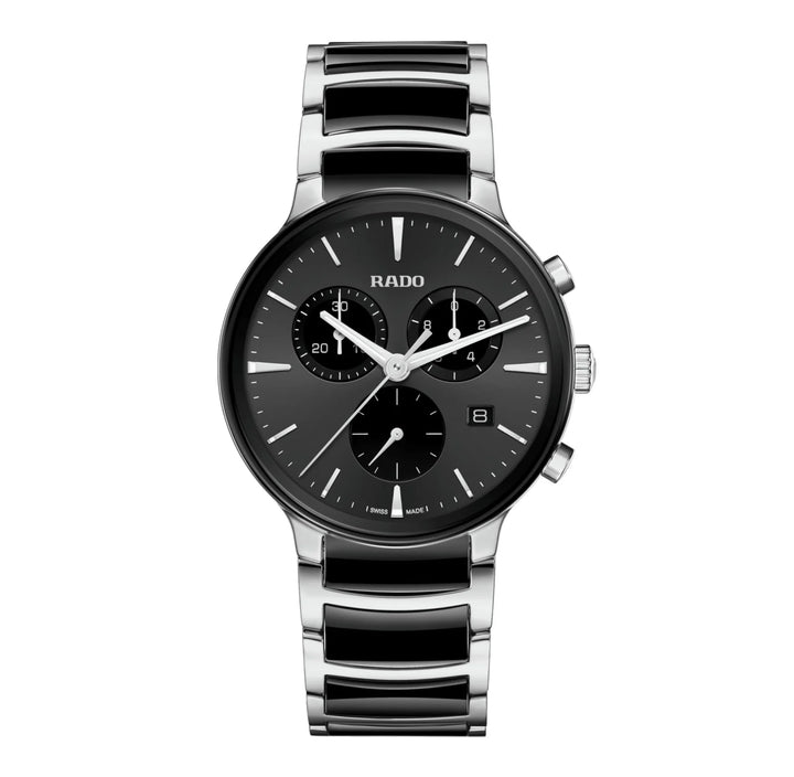 Centrix Round Black Ceramic 41MM Watch