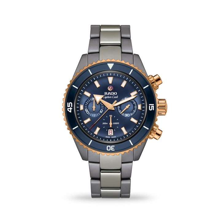 XL Captain Cook High-Tech Ceramic Chronograph 43MM Watch