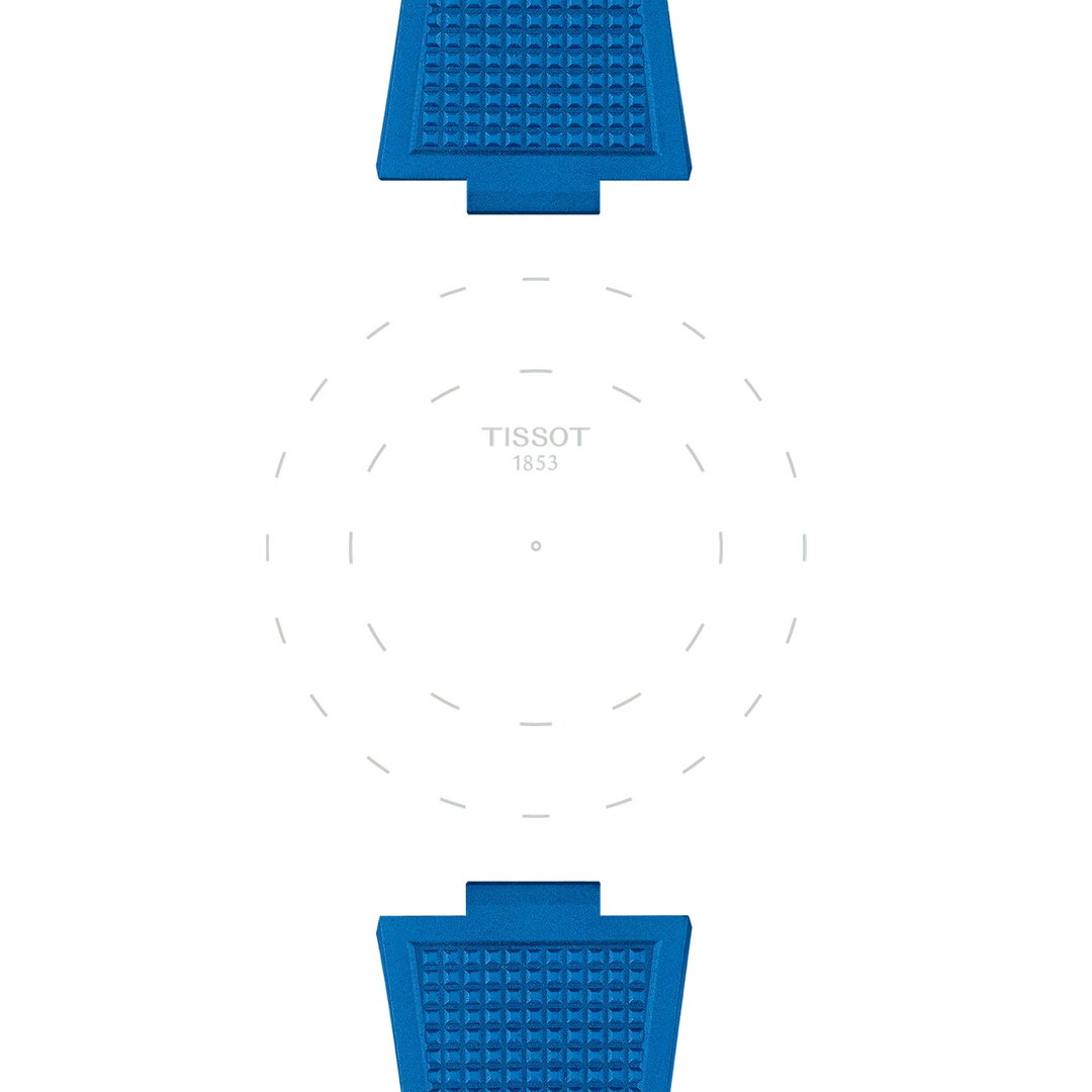 PRX 40MM - Bright Blue Rubber Strap