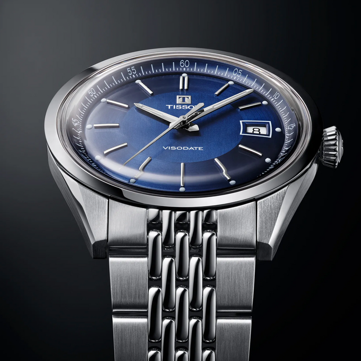 Visodate Blue Dial 39MM Watch