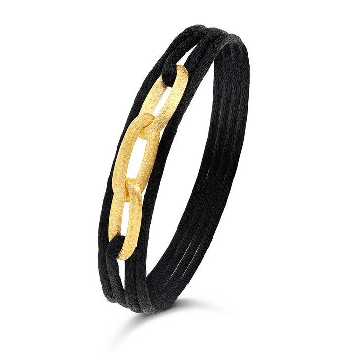 Libera 18KY Pendant with Black Fabric