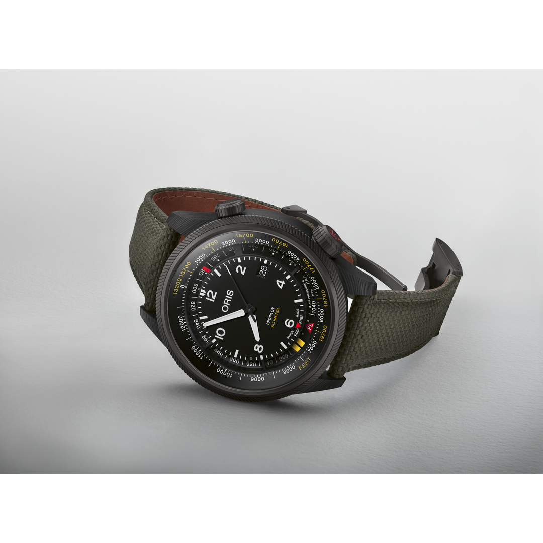 Pro Pilot Altimeter 47MM Carbon Watch