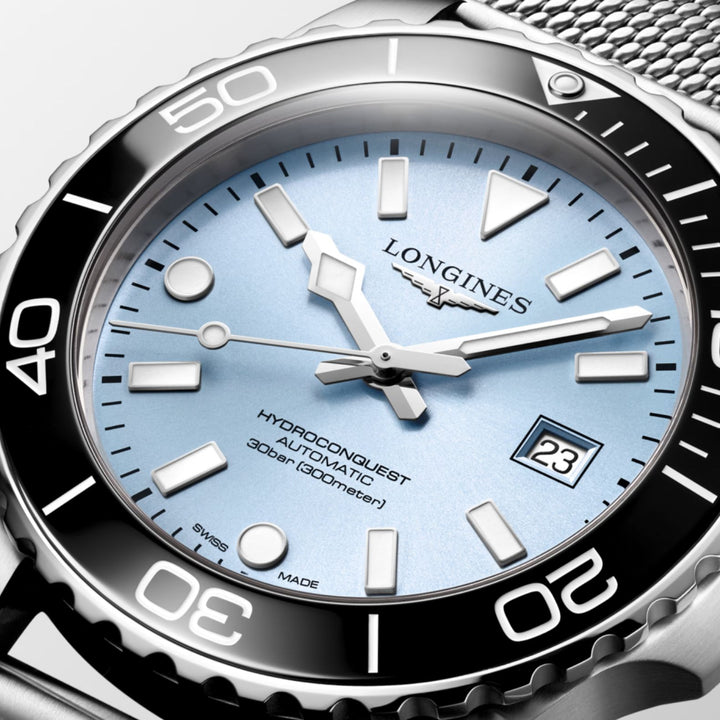 Hydroconquest Frosted Blue Dial 39MM Watch