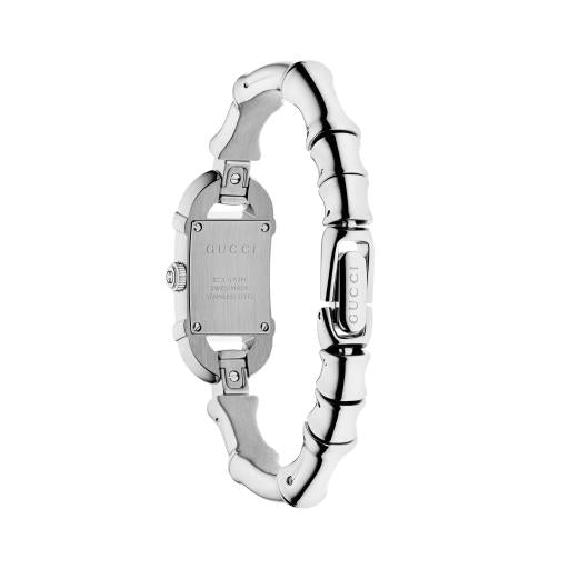 Bamboo Steel Bangle Watch