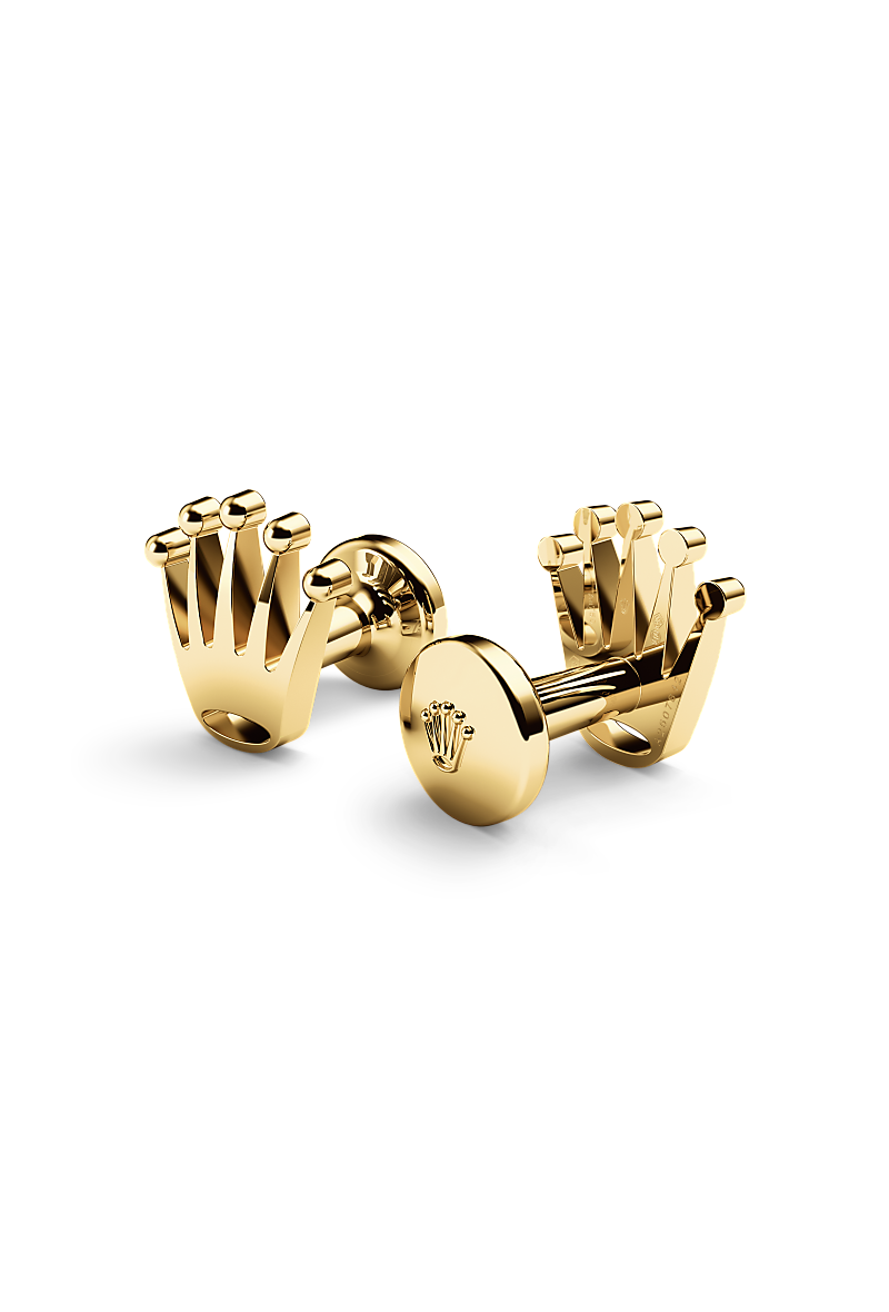 Crown cufflinks