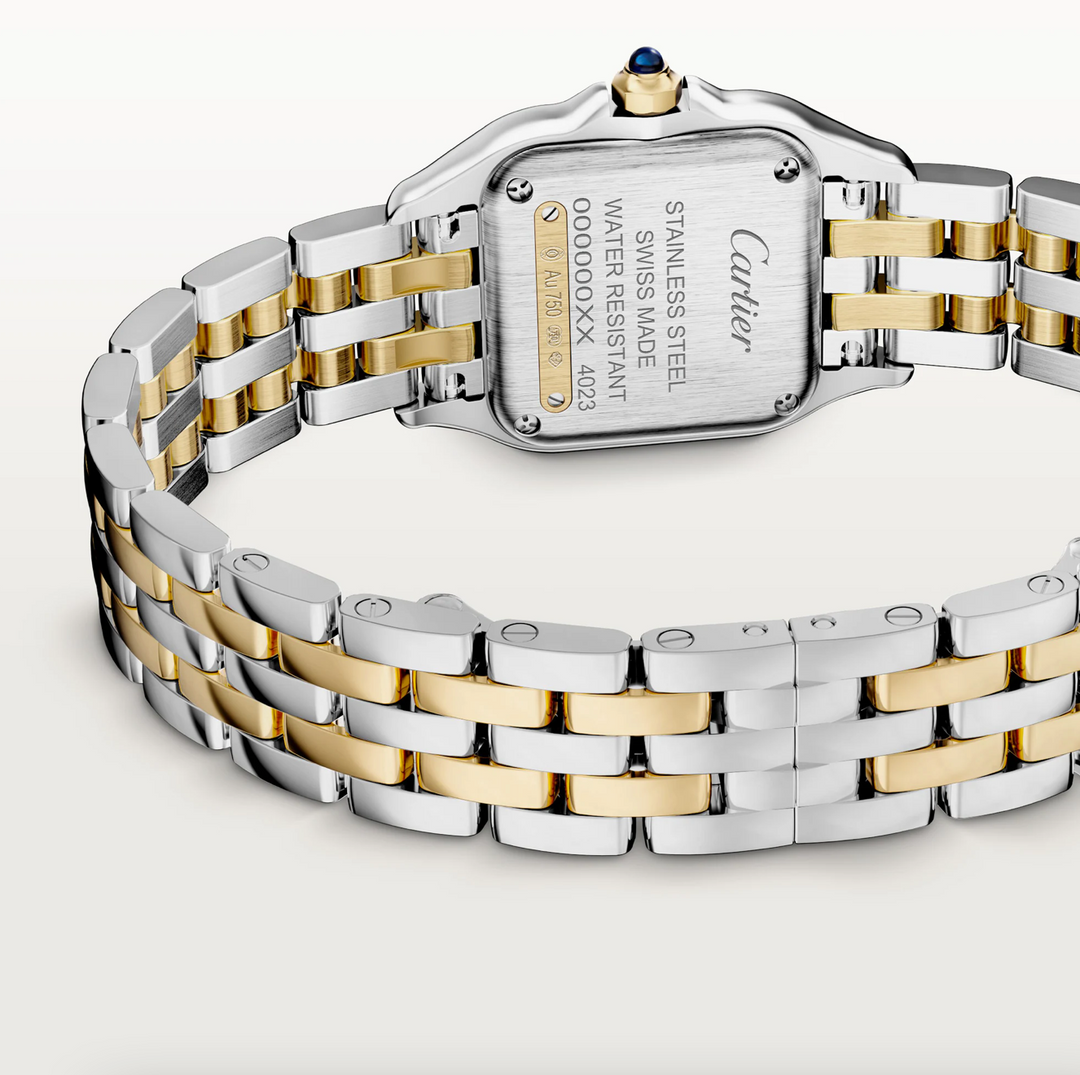 Panthère Steel and Yellow Gold Small Model