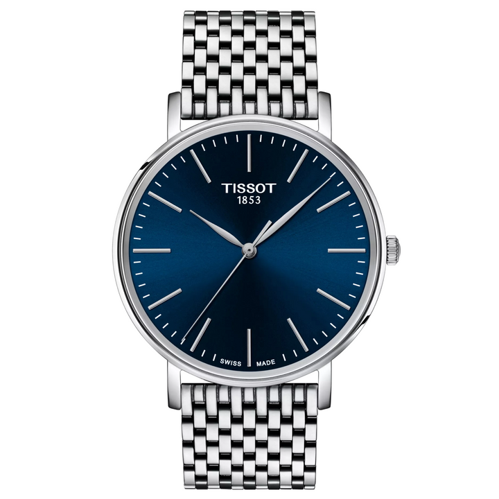 Everytime Blue Index Dial 40MM Watch
