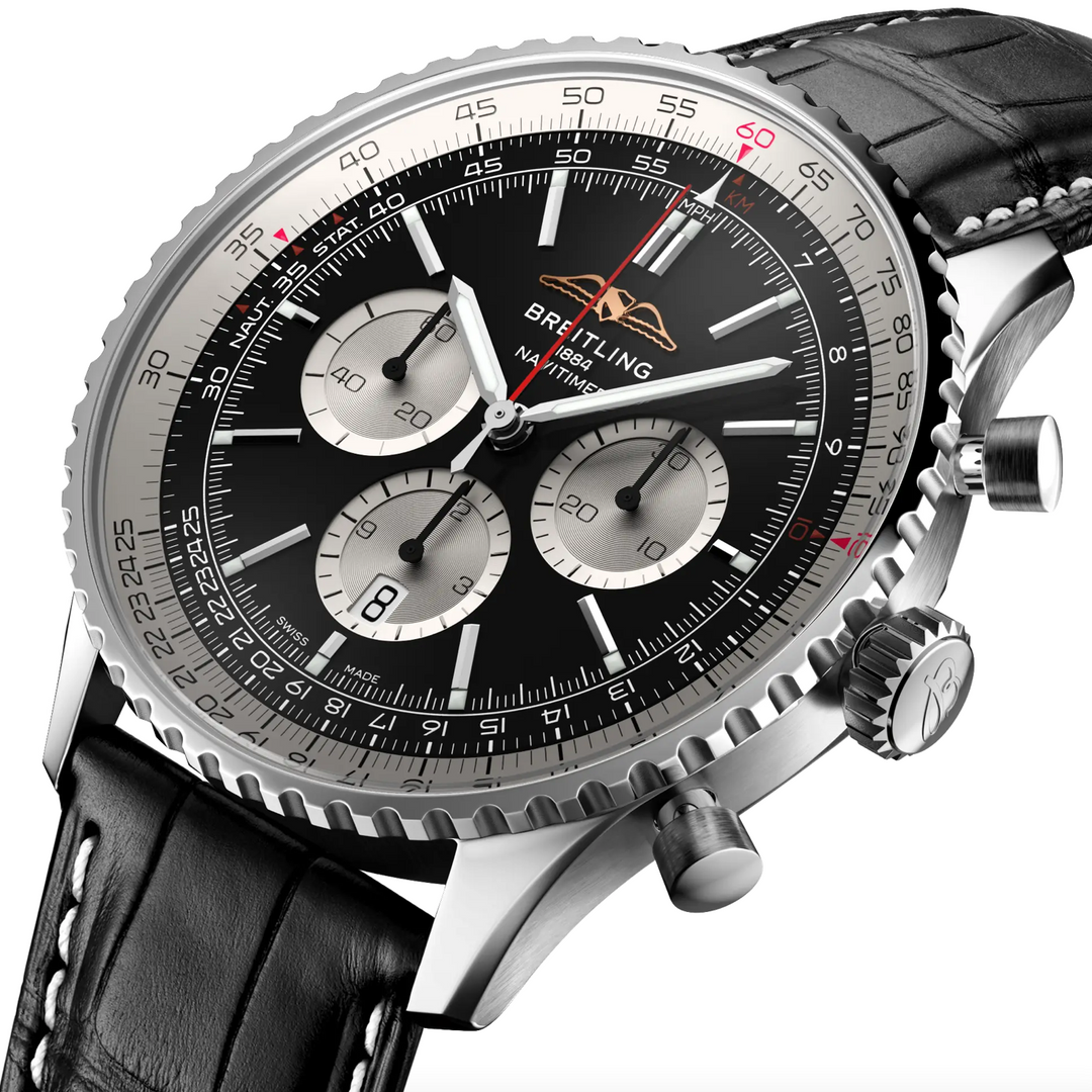 Navitimer B01 Chronograph Black Dial 46MM Watch