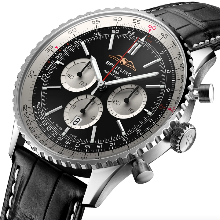 Navitimer B01 Chronograph Black Dial 46MM Watch
