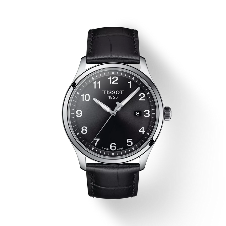 Gent XL Classic 42MM Black Arabic Dial Watch