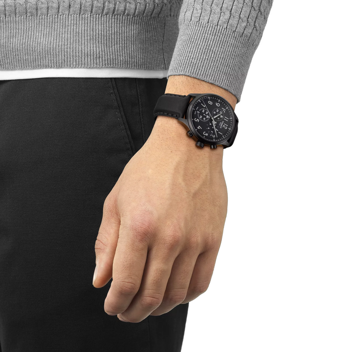 Chrono XL Black 45MM Watch