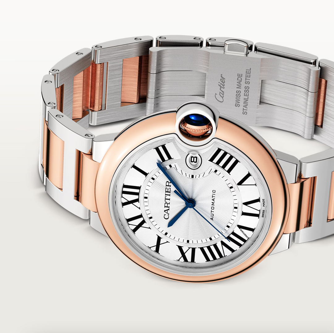 Ballon Bleu Steel and Rose Gold 42MM