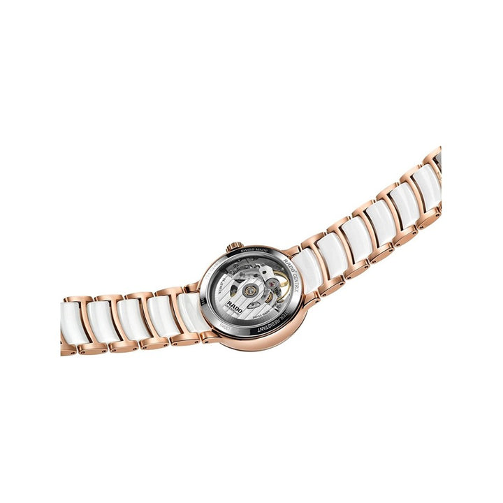 Centrix Open Heart Mother of Pearl White Ceramic 33MM Watch