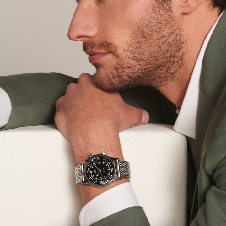 Heritage Legend Diver Black Dial 42MM Watch