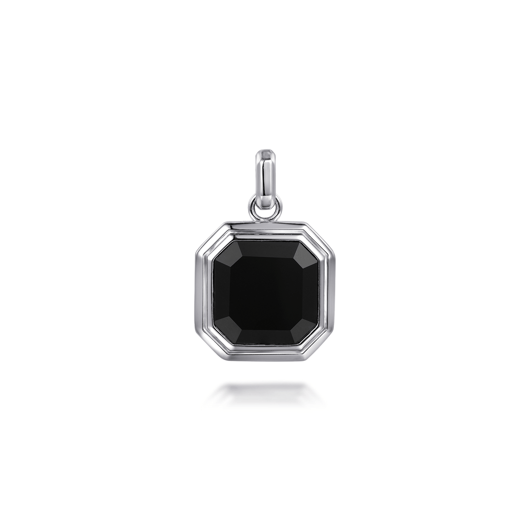 Silver Onyx Pendant
