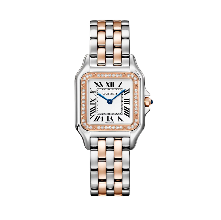 Panthère Steel and Rose Gold Medium Model