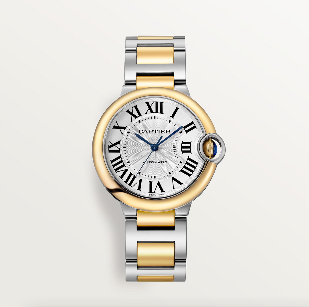 Ballon Bleu Steel and Yellow Gold 36MM