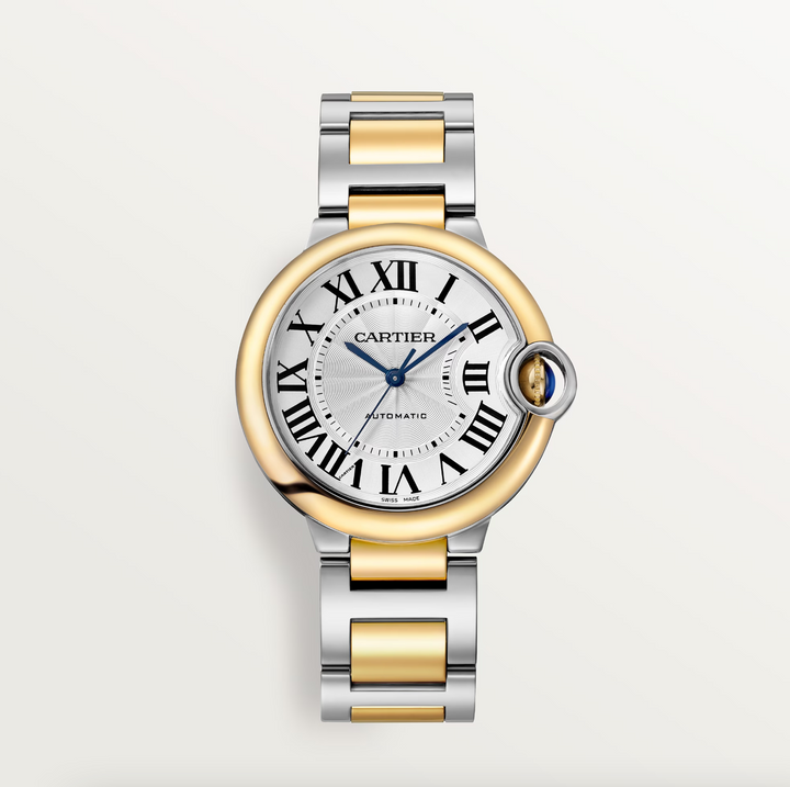 Ballon Bleu Steel and Yellow Gold 36MM