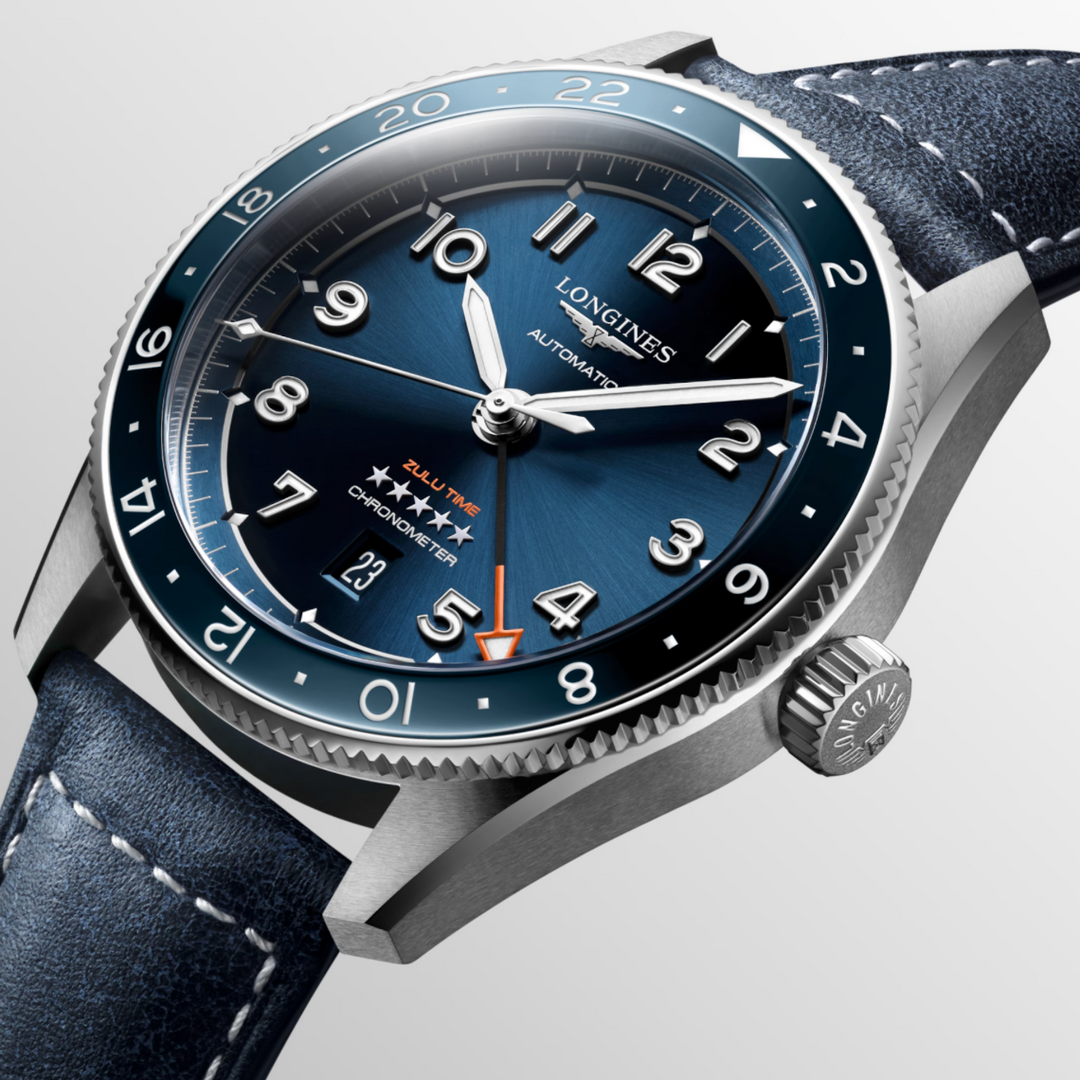 Spirit Zulu Time Blue 42MM Watch