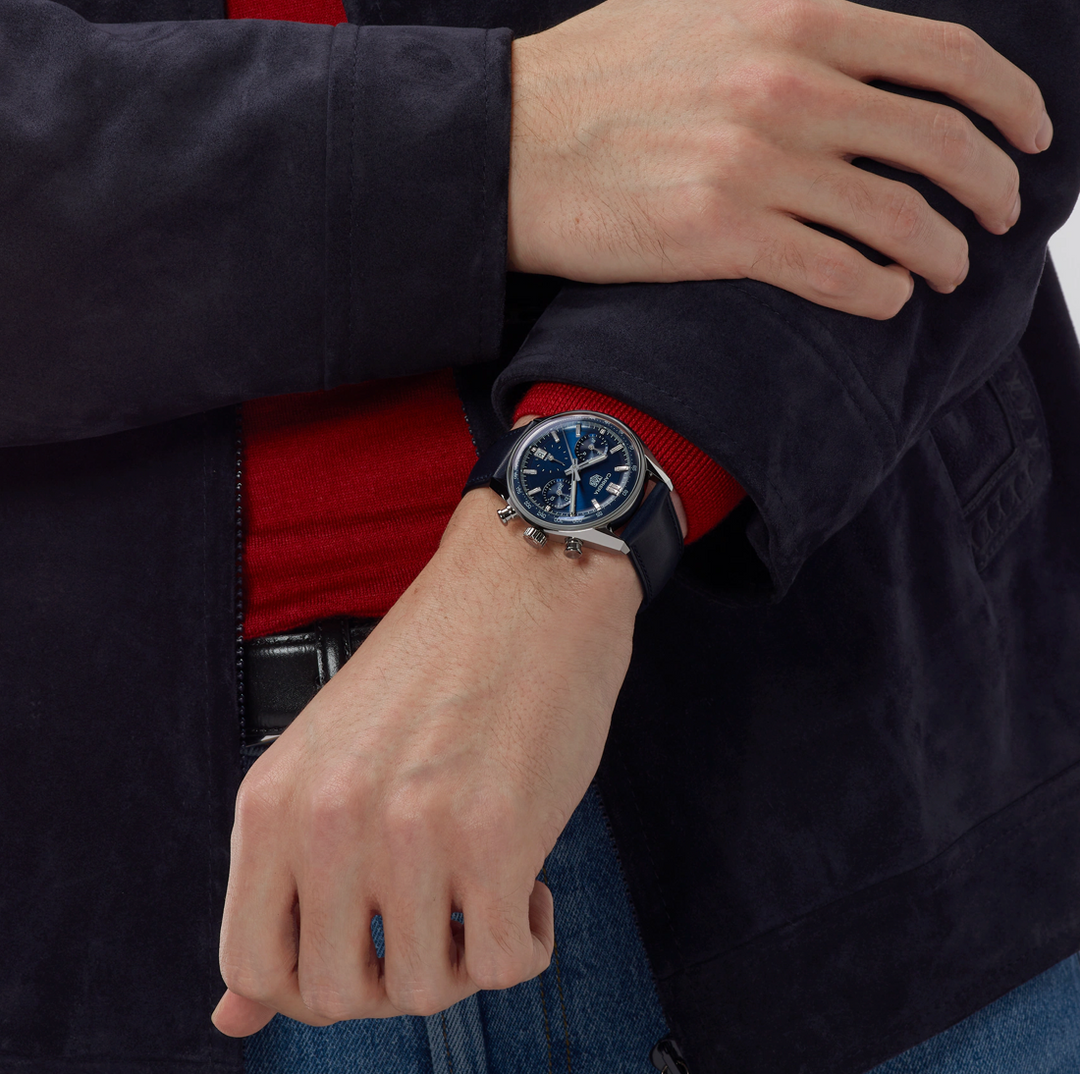 Carrera Chronograph Blue 39MM Watch