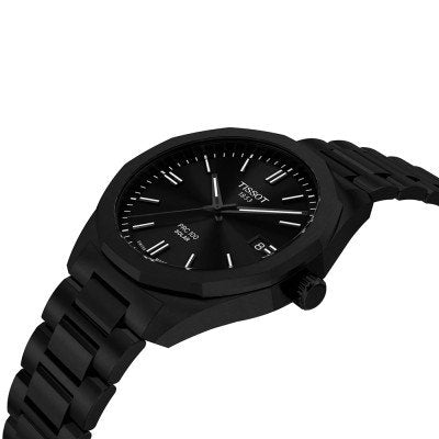 PR 100 Solar Quartz 39MM with Black PVD Coating Watch