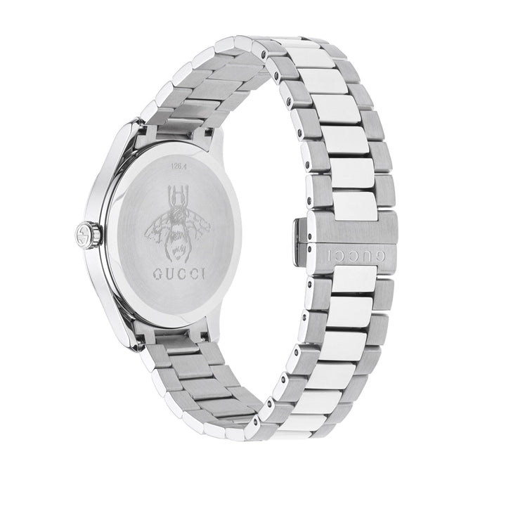 YA1264095*|GUCCI |G-TIMELESS |Steel Watch, Feline Dial