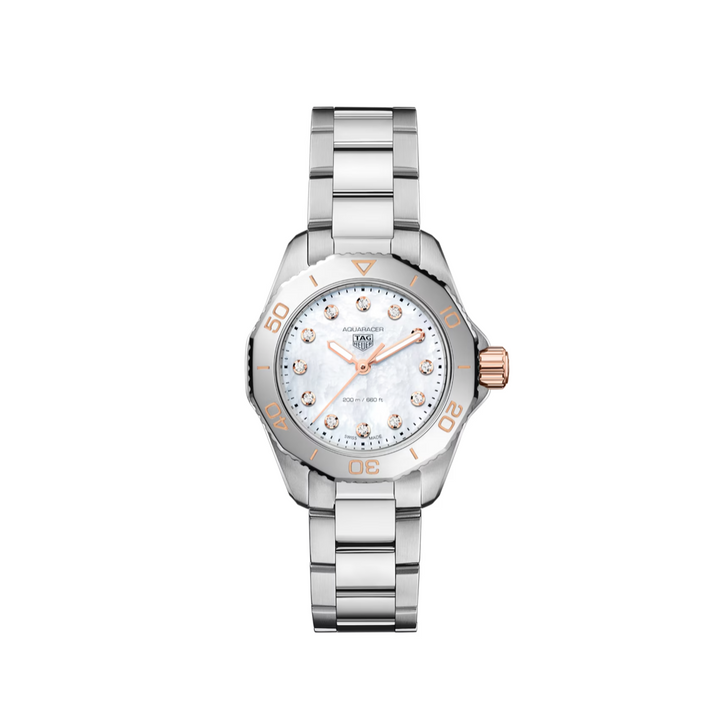 Aquaracer Professional 200 Mother of Pearl Dial 30MM Watch