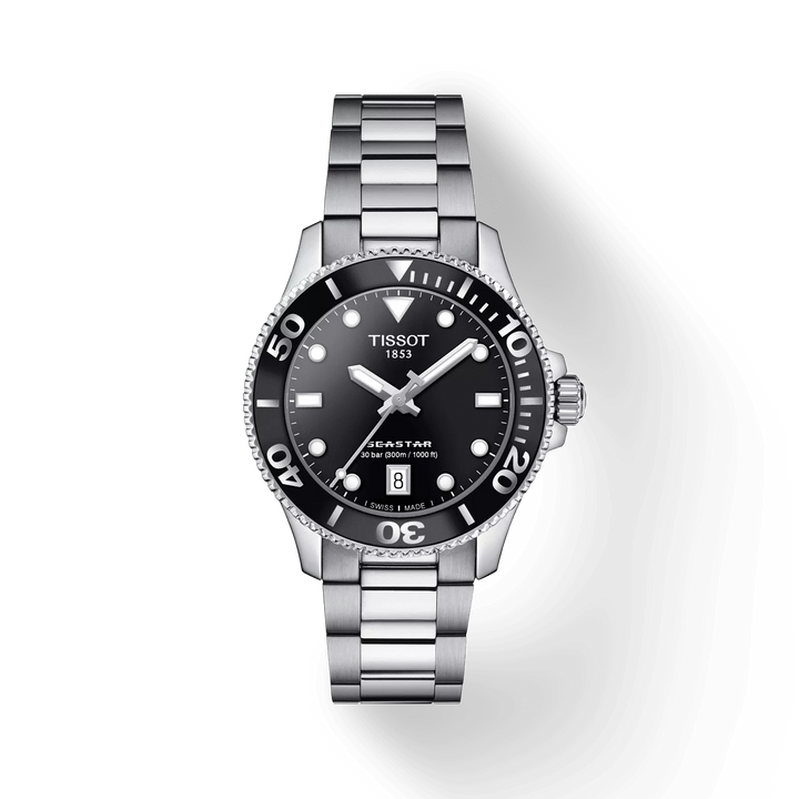 Seastar 1000 Black Dial 36MM Watch